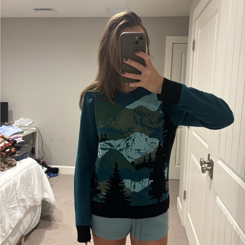 KAVU green Mountain Sweater